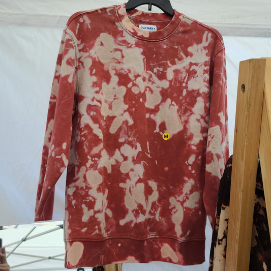 Rust Crew Sweatshirt Gender Neutral sizing