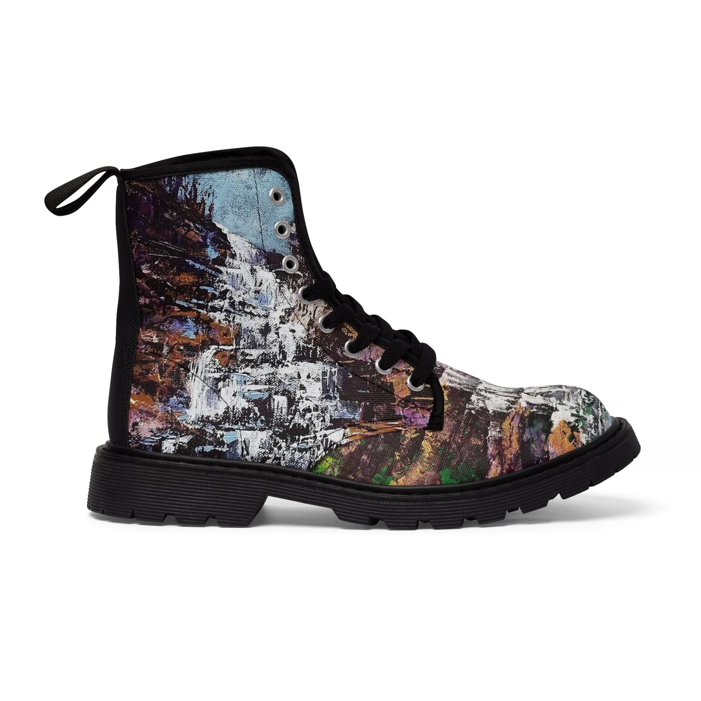 Waterfall Canvas Boots