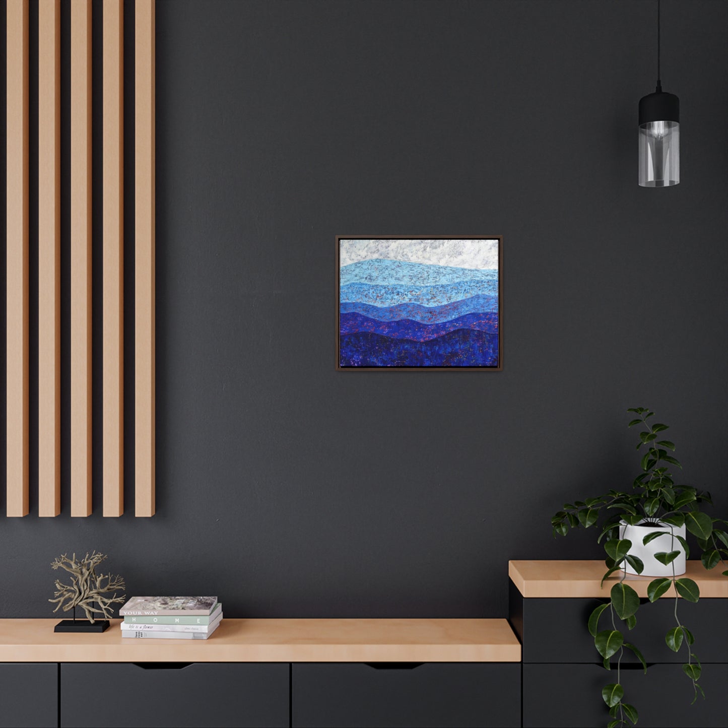 Blue Ridge Mountains: Gallery Canvas Wraps, Horizontal Frame