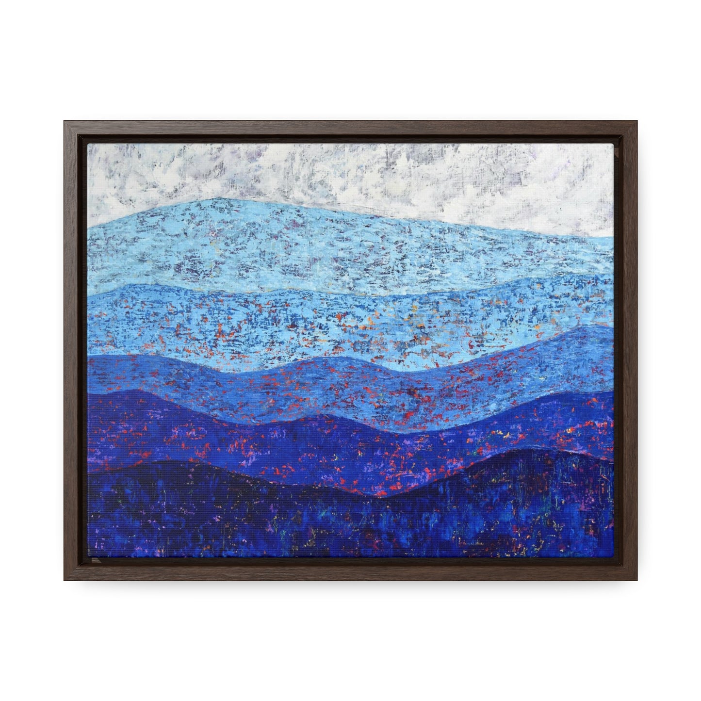 Blue Ridge Mountains: Gallery Canvas Wraps, Horizontal Frame