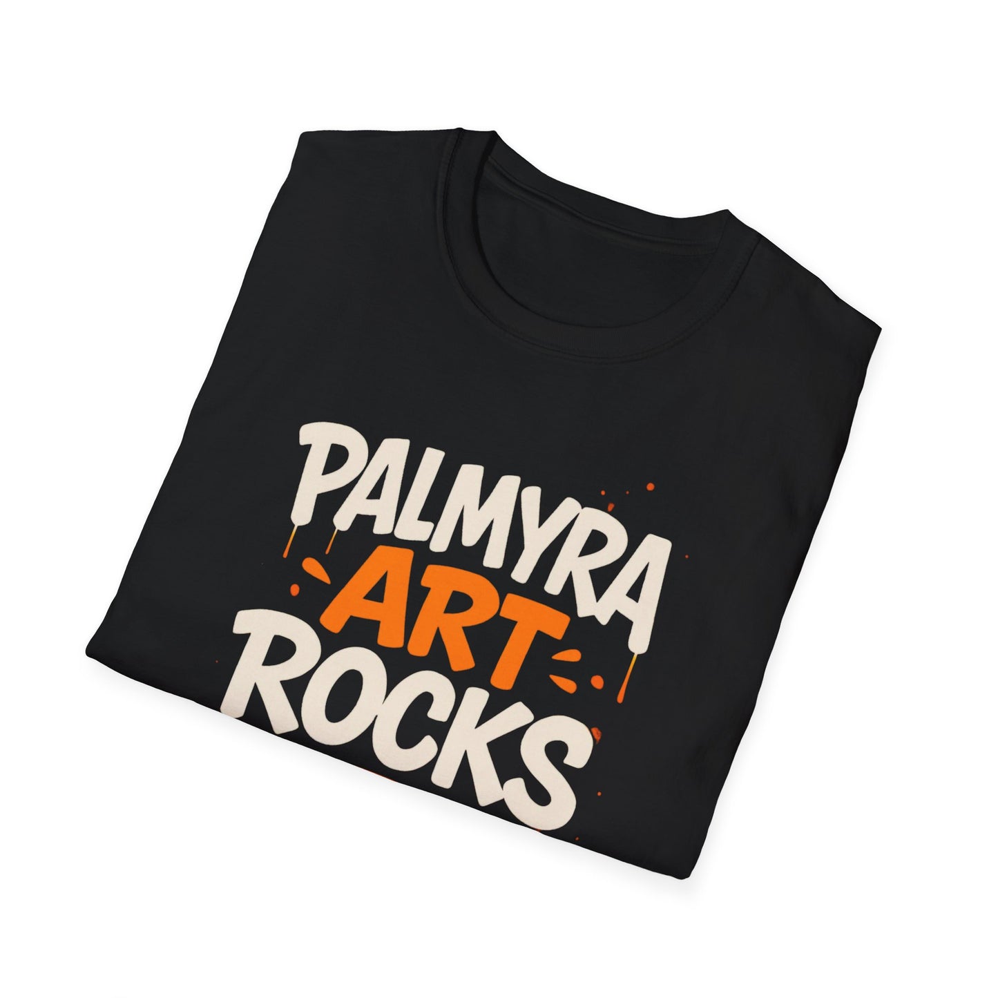 Palmyra Art Rocks T-Shirt — Paw Print School Spirit Tee
