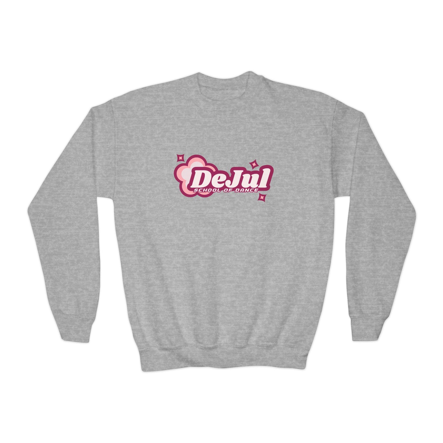 Youth Crewneck Sweatshirt - DeJul Design, Trendy Kids Apparel