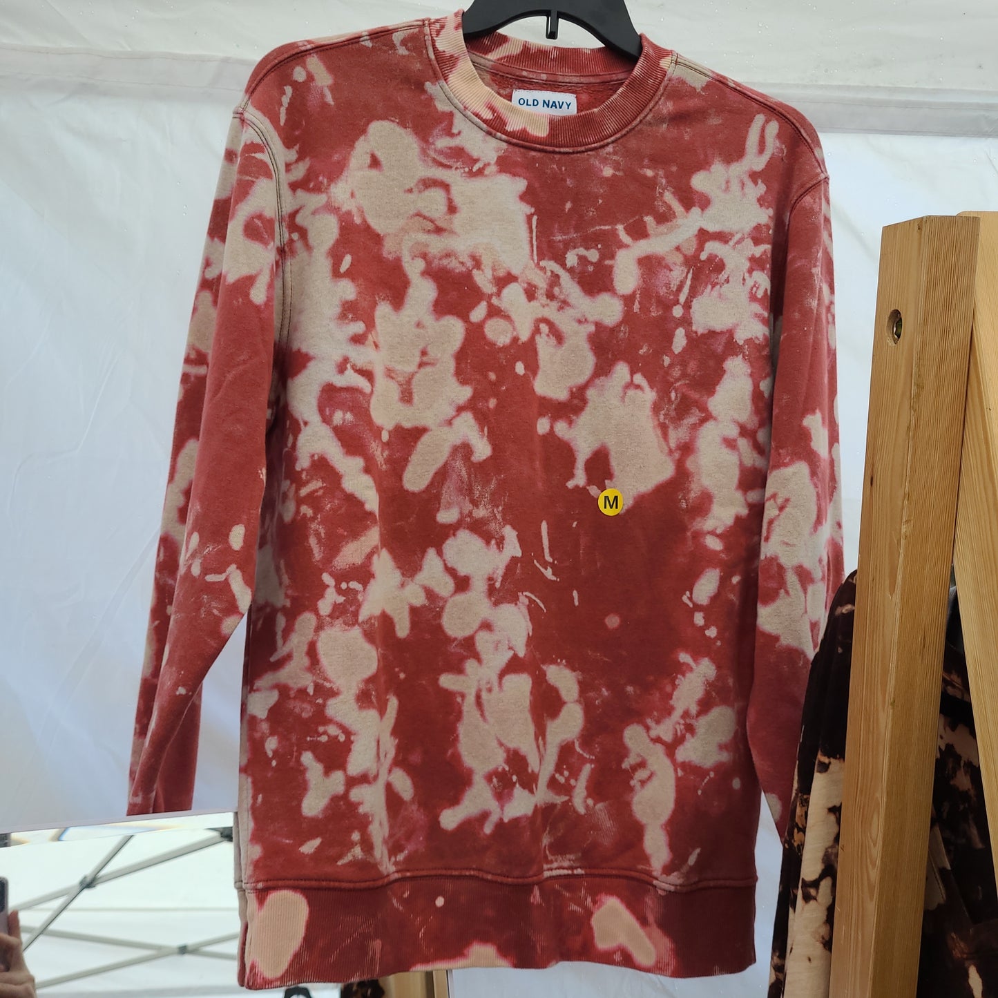 Rust Crew Sweatshirt Gender  Neutral sizing