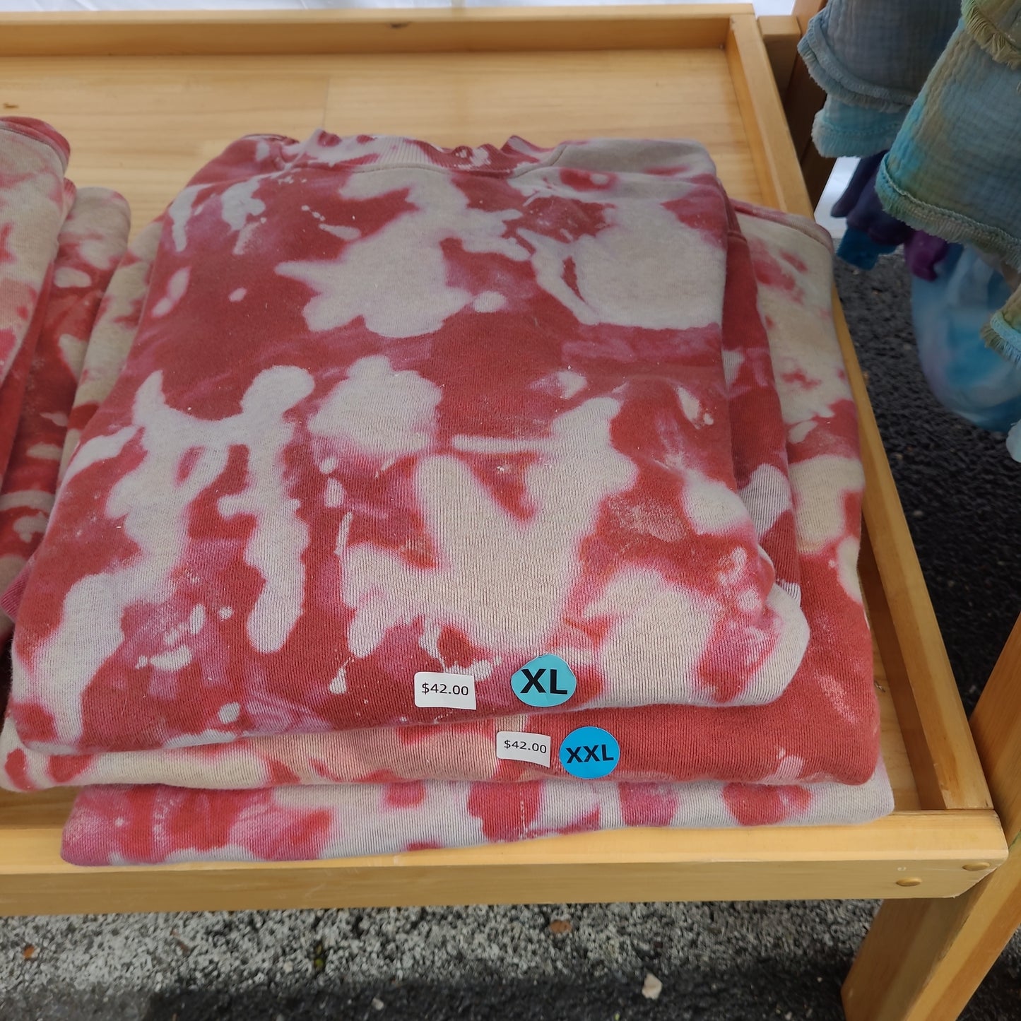 Rust Crew Sweatshirt Gender  Neutral sizing