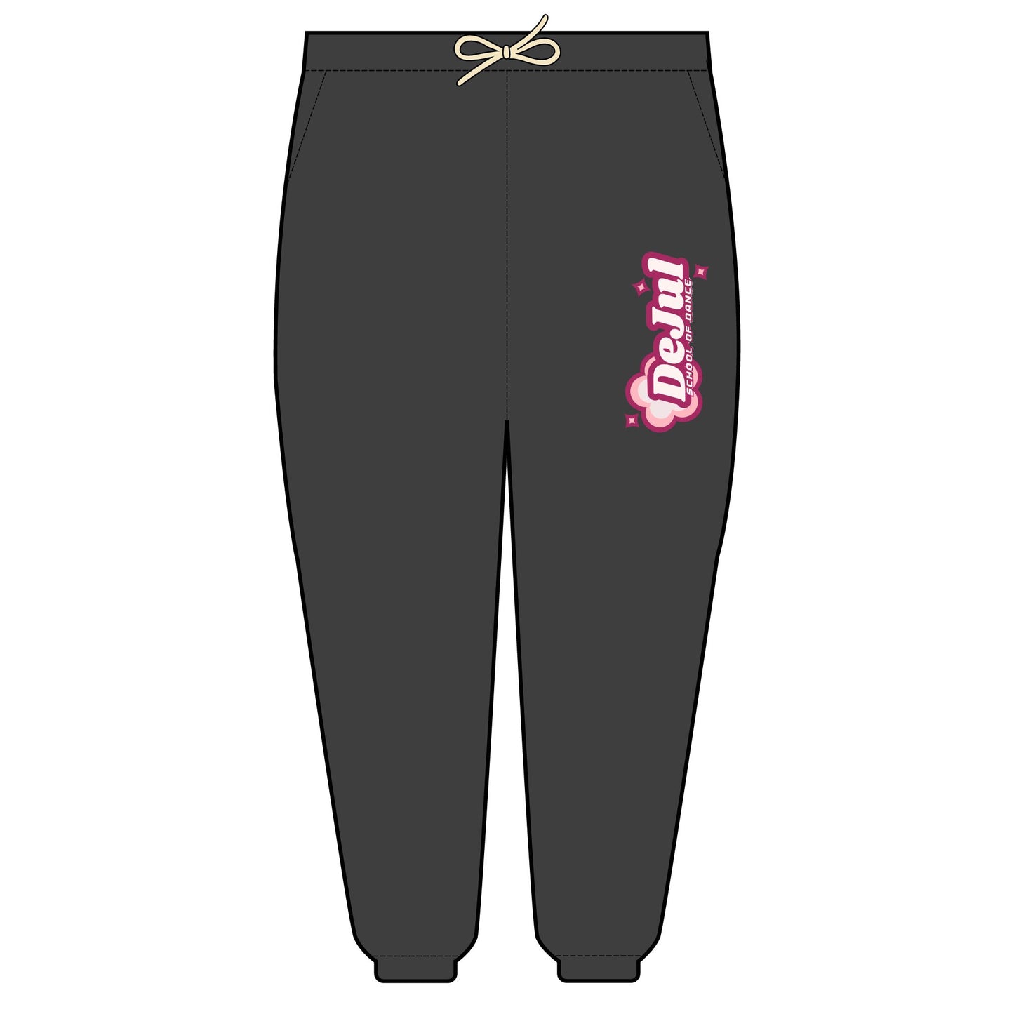 Cozy Unisex Fleece Sweatpants with 'Pestil' Design – Perfect for Relaxation and Casual Outings