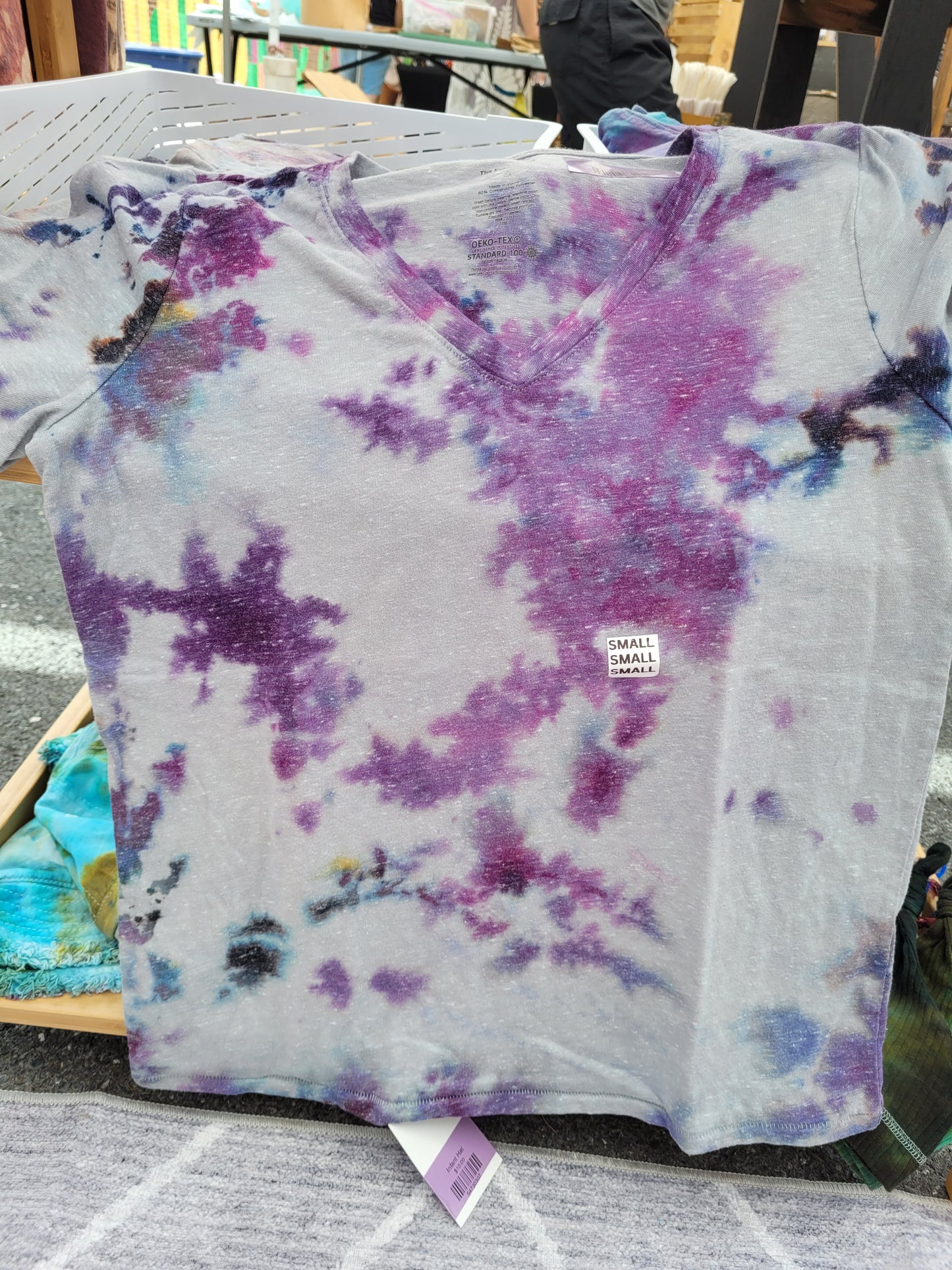 V-Neck Gray & Purple Tee Limited Edition Mini Collection