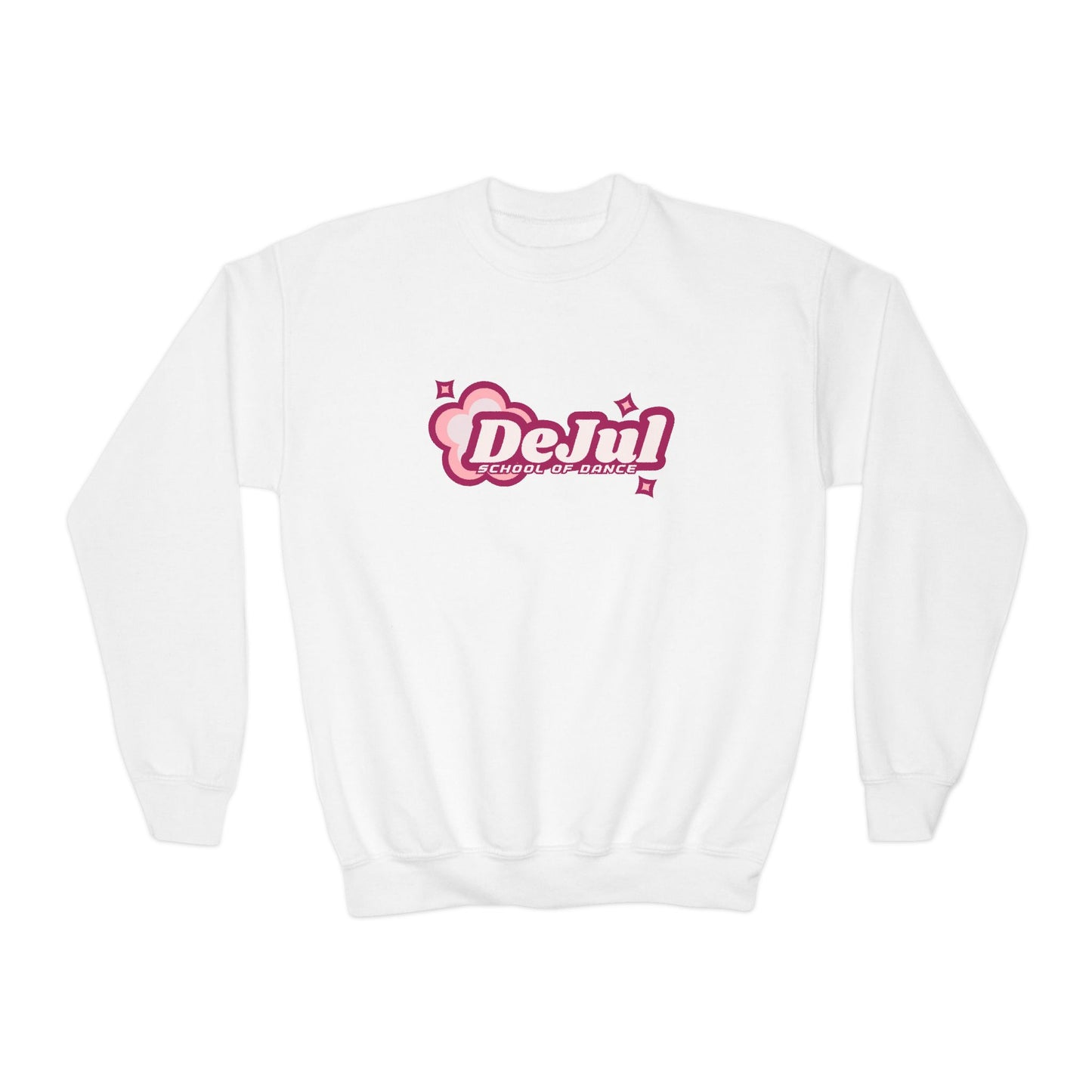 Youth Crewneck Sweatshirt - DeJul Design, Trendy Kids Apparel